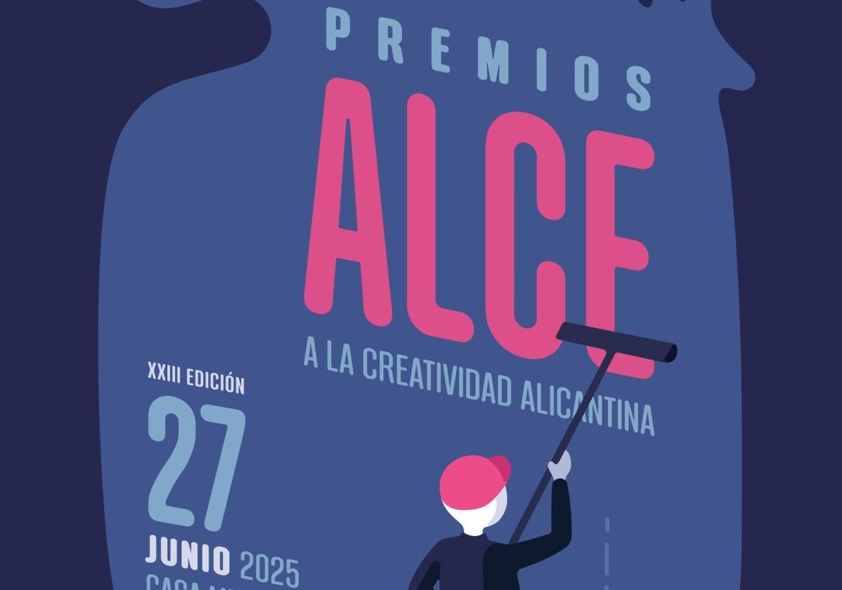 Cartel de los premios alce.