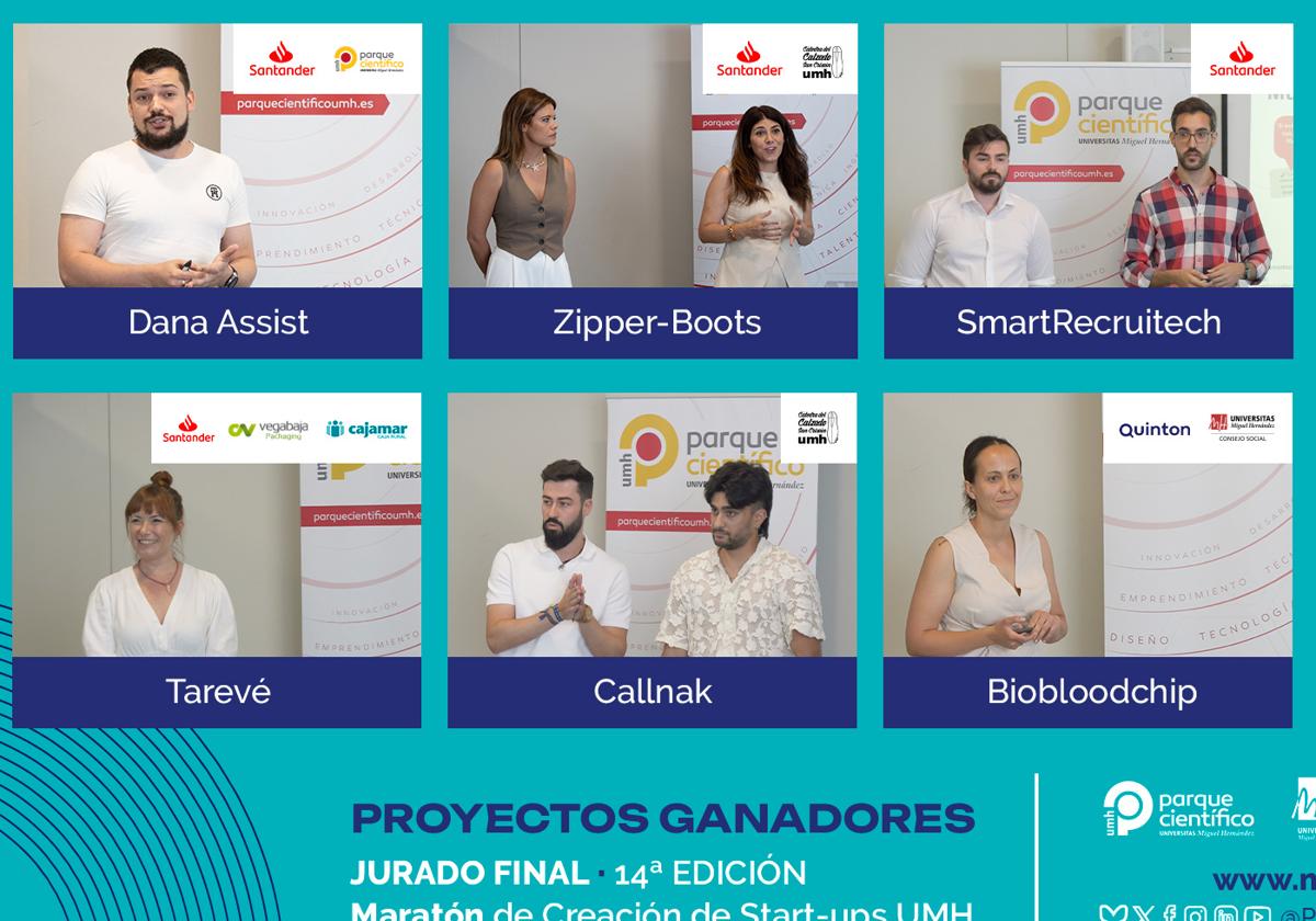 Algunas de las iniciativas ganadoras del certamen.