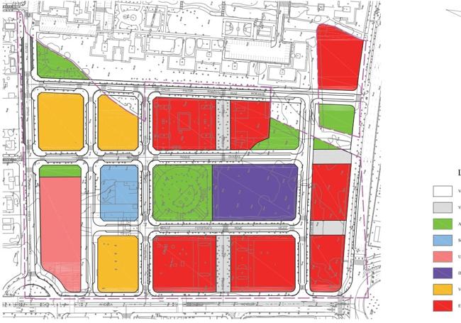 Plan de urbanización de Cerámica Santo Tomás.