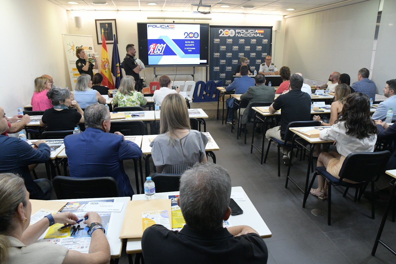 Imágenes de la presentación de la 4º edición de RUTA 091 en Alicante