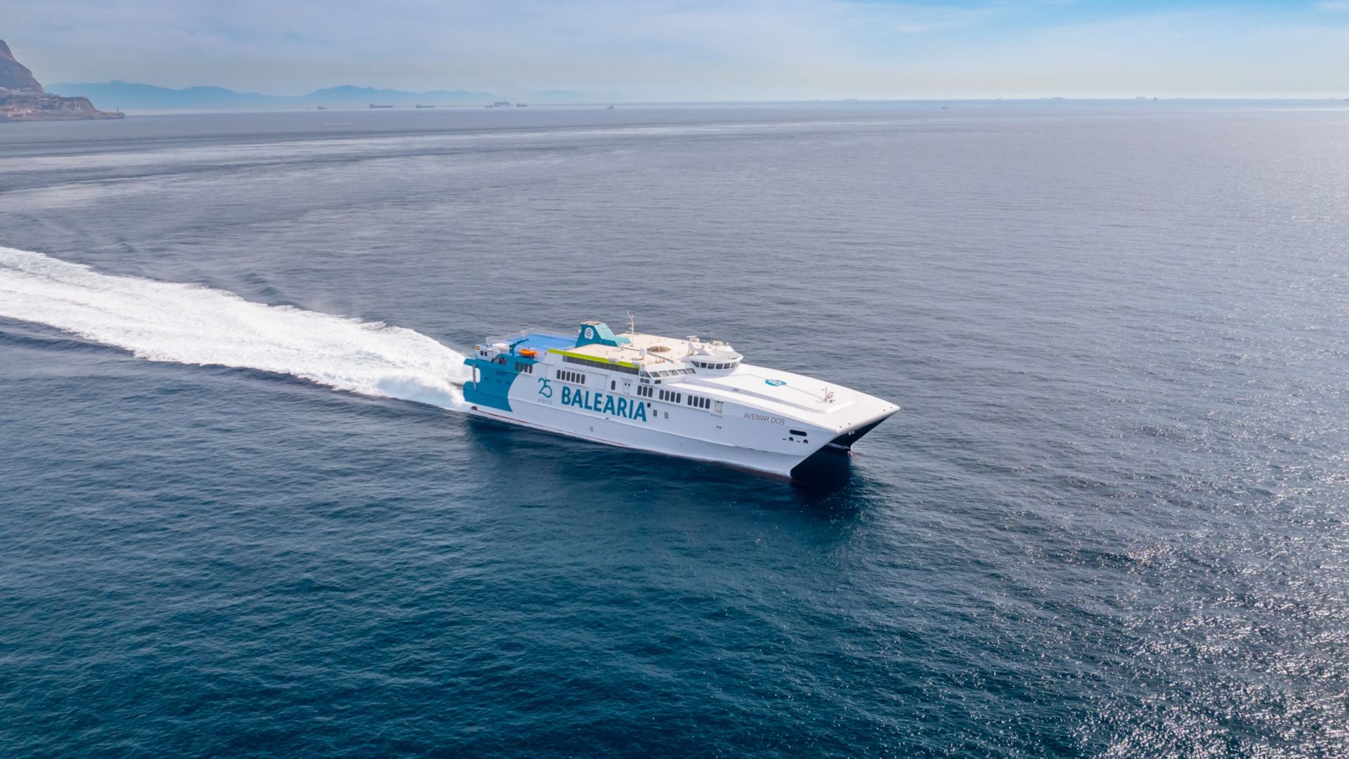 Baleària ferry.
