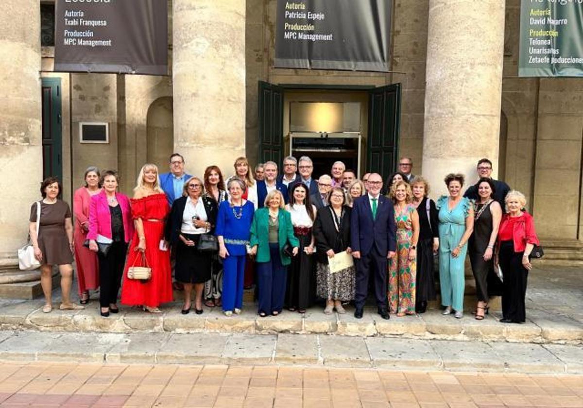 Award ceremony at the Teatro Principal.