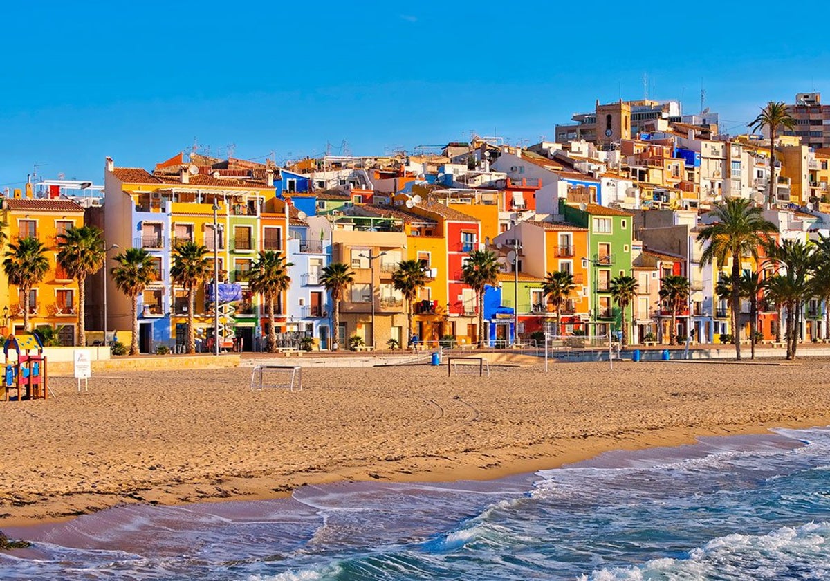 Image of the old town of La Vila Joiosa
