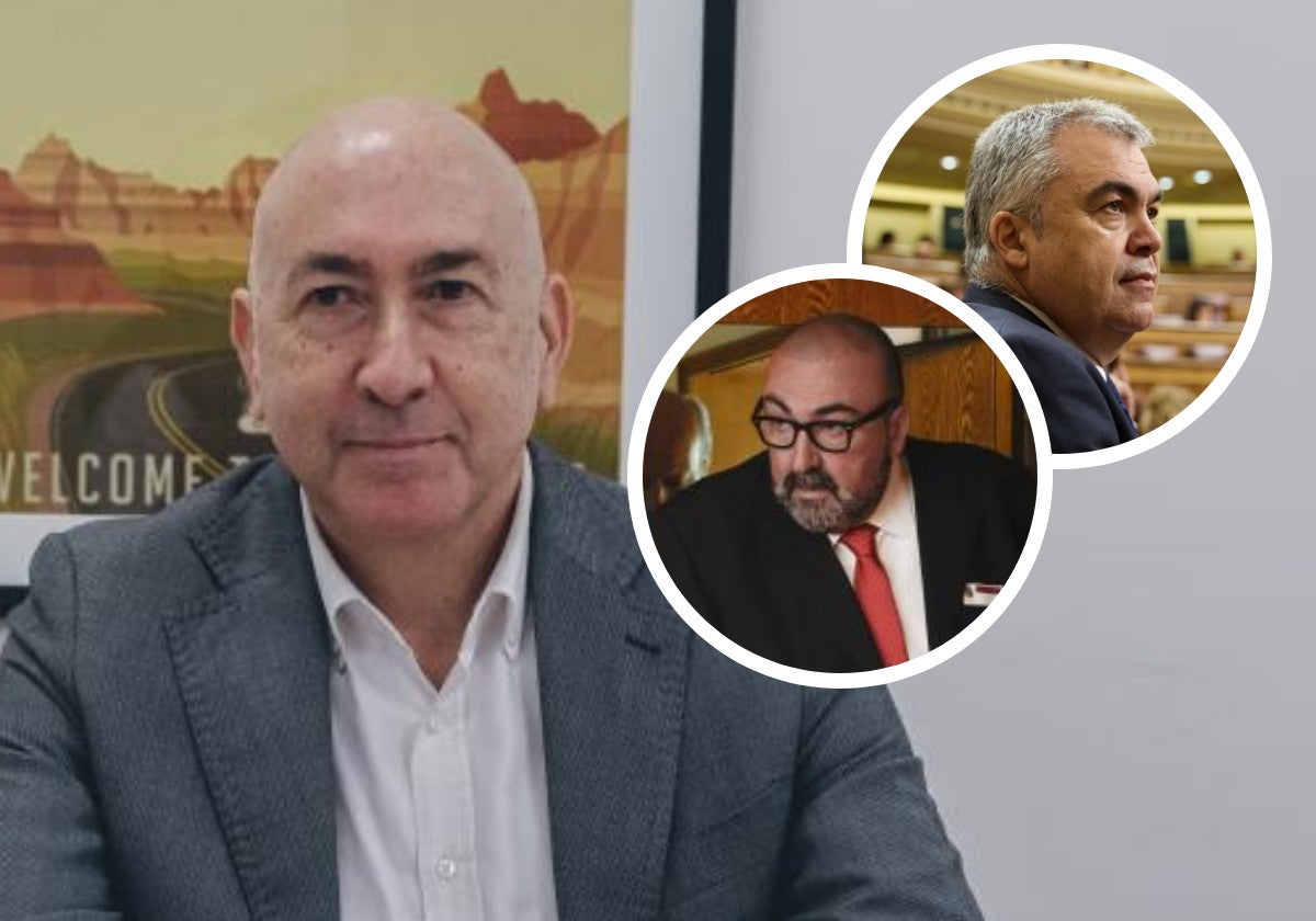 Alejandro Soler, Koldo, and Santos Cerdán.
