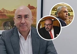Alejandro Soler, Koldo y Santos Cerdán.