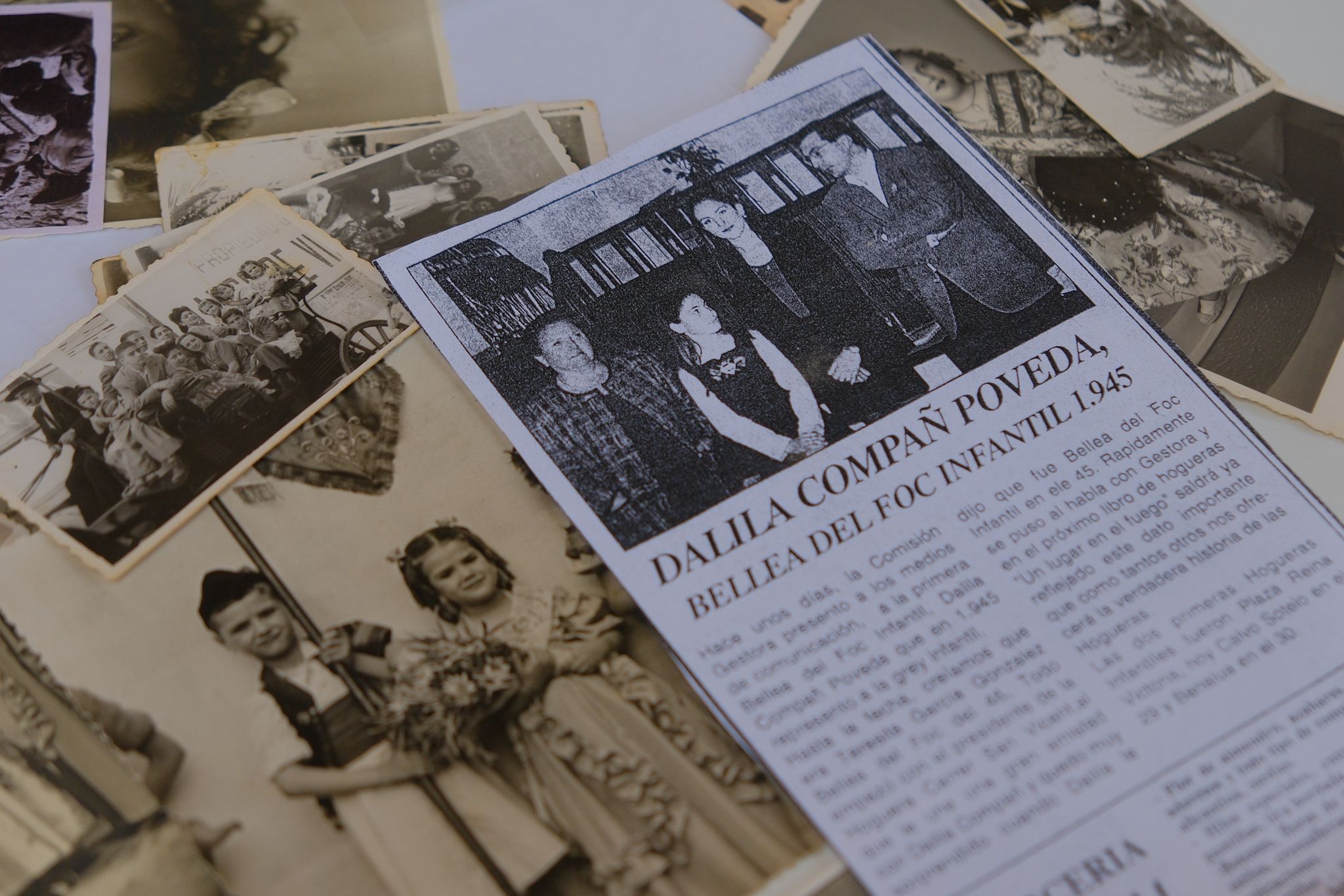 Imagen secundaria 2 - Algunos de los recuerdos de Dalila. 