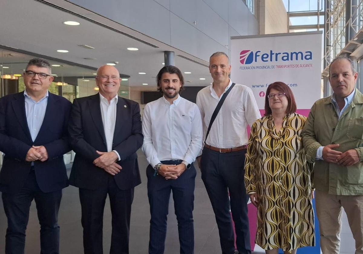 Miembros de la junta directiva de FETRAMa.