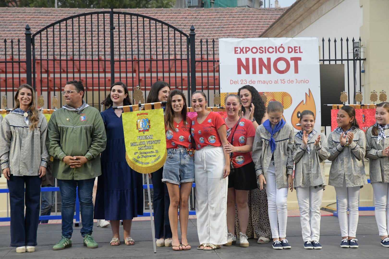 La entrega de premios de la exposición del ninot, en imágenes