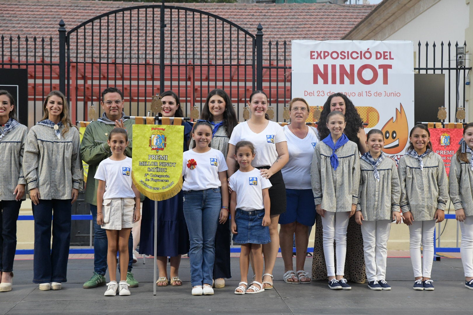 La entrega de premios de la exposición del ninot, en imágenes