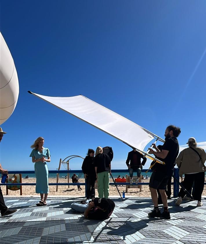 Imagen secundaria 2 - 'Making of' de la campaña de Karl Lagerfeld en Alicante.