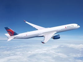 Avión de Delta Airlines.