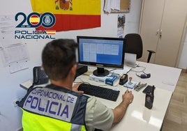 Investigador de la Policía Nacional.