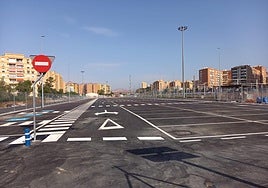 Nuevo estacionamiento abierto para Hogueras.