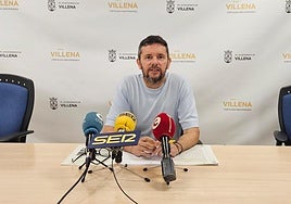 El edil de Medio Ambiente y Agricultura del Ayuntamiento de Villena, Francisco Iniesta.