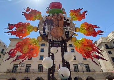The meaning of hidden numbers in the Official Bonfire of Alicante