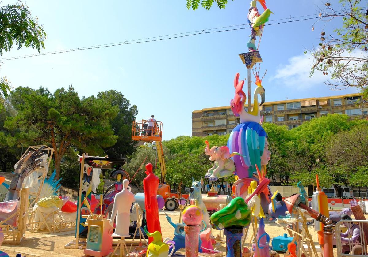 Plantà of the Florida-Plaza de la Viña bonfire, Special Category.