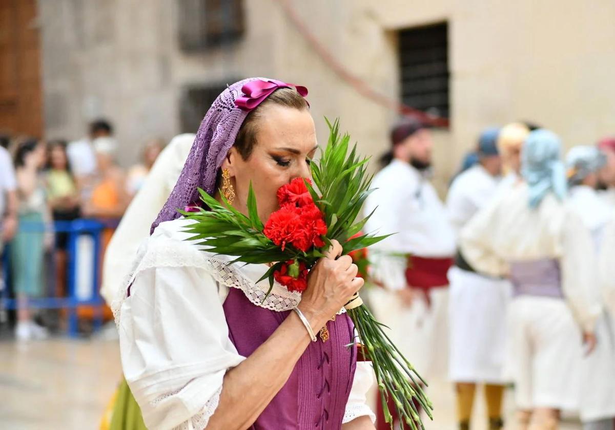 Flower offering.