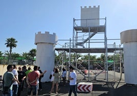 Imagen del nuevo castillo encargado por La Vila Joiosa