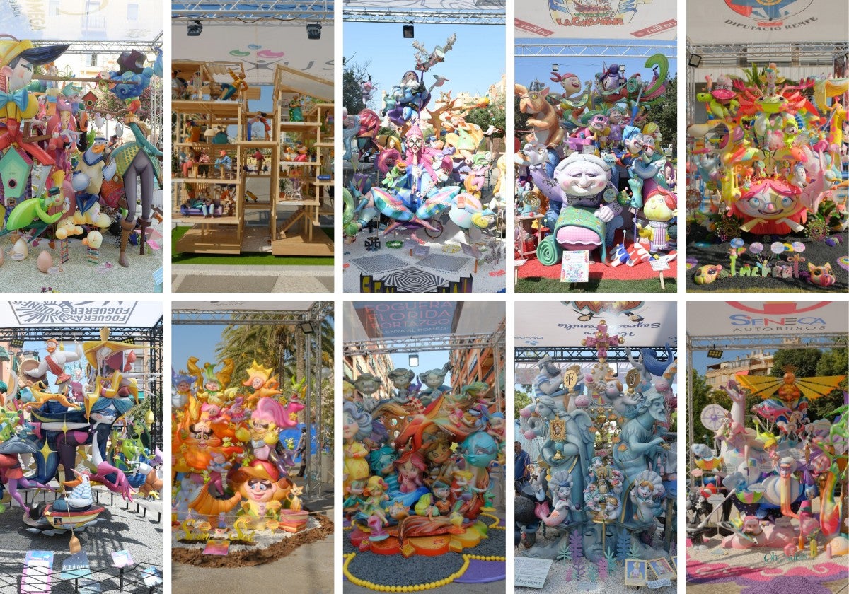Hogueras infantiles de Alicante.