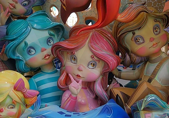 'Fuerza', hoguera ganadora 2025 en Florida Portazgo.