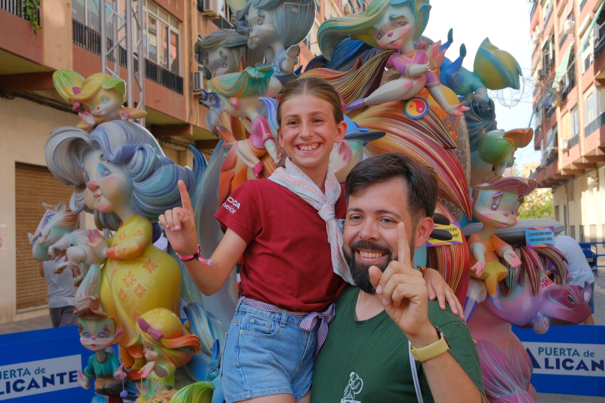 La Portazgo vuelve a reinar seis años después en las hogueras infantiles