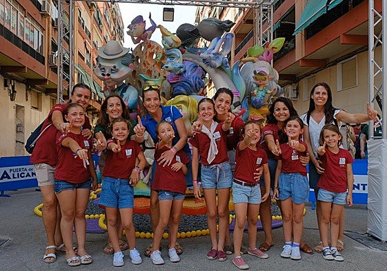 Celebración del primer premio infantil de categoría Especial en Florida Portazgo.