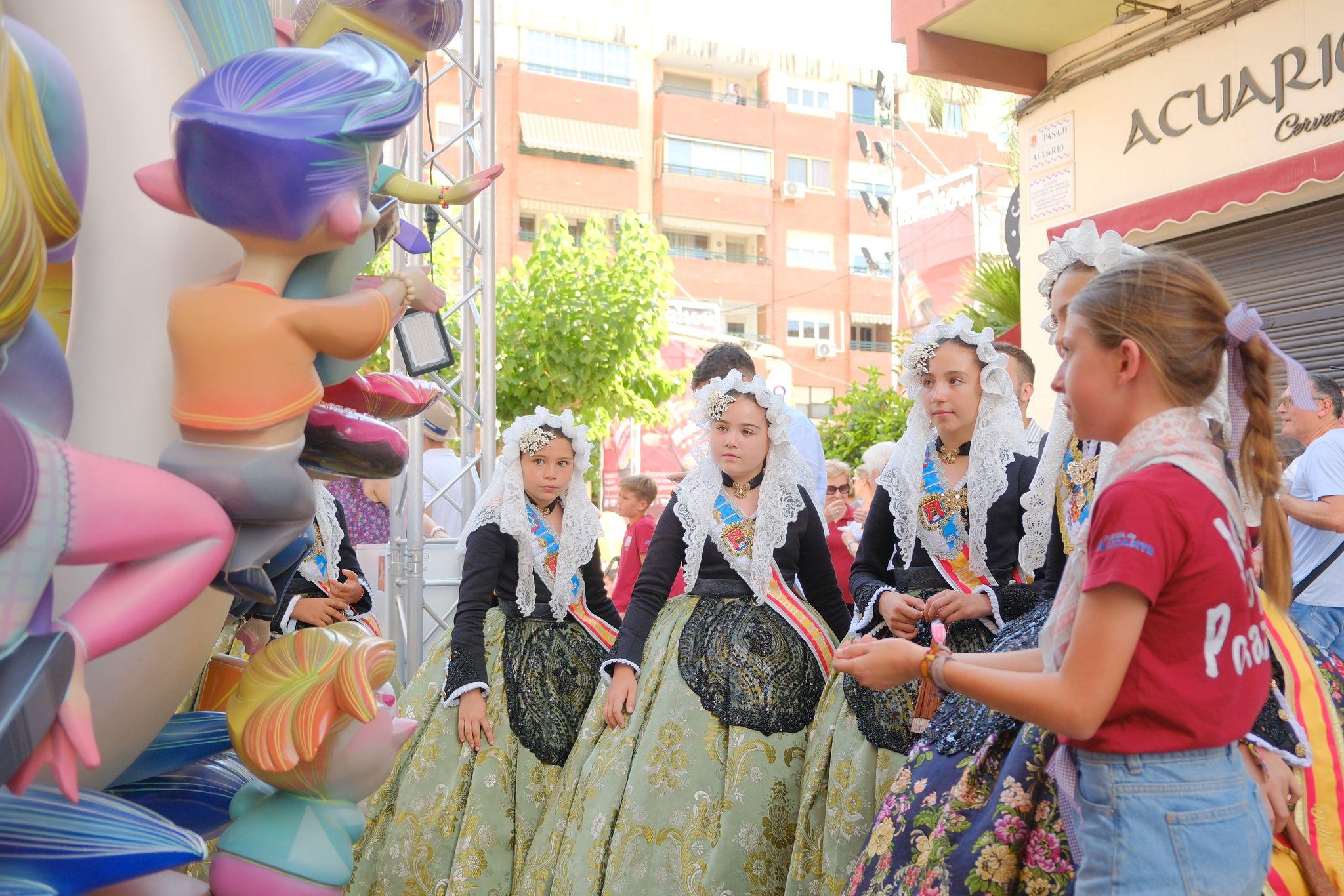 La Portazgo vuelve a reinar seis años después en las hogueras infantiles