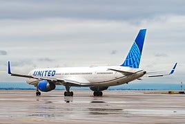 Avión de United Airlines.