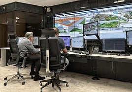 Centro de control de Amaem.