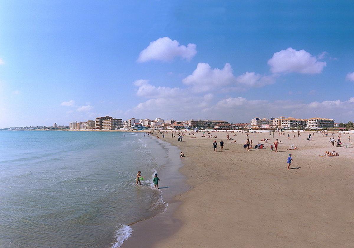 File image of Los Náufragos beach, where the attack occurred.