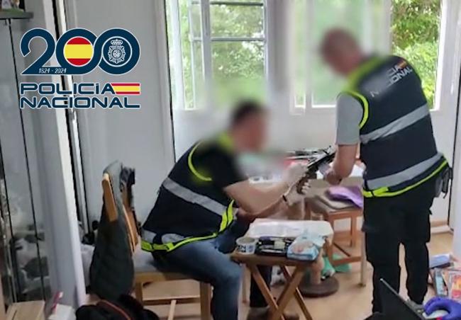 Armas de fuego intervenidas.