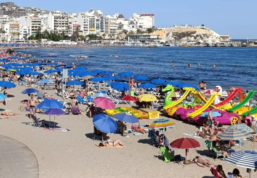 Benidorm Beach.