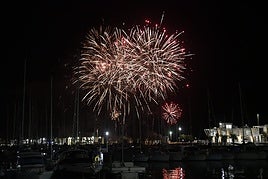 Hermanos Sirvent culmina el concurso de fuegos artificiales de Alicante