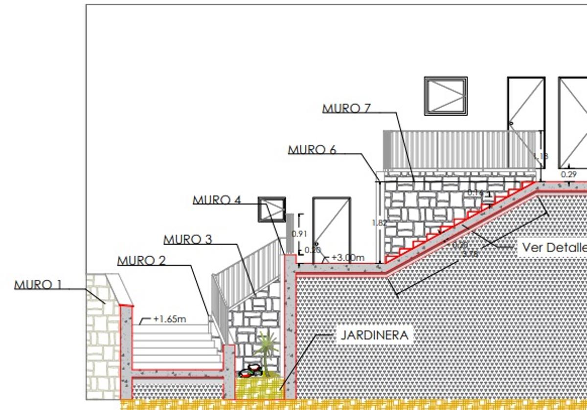 Reforma de las escaleras.