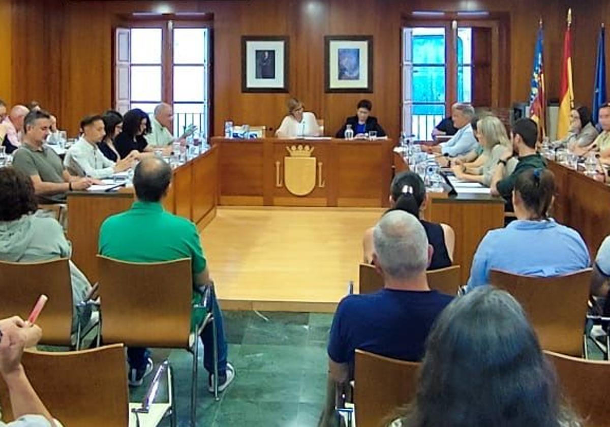 Xàbia Town Hall, in an archive image.