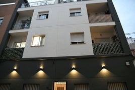 Bloque de apartamentos turísticos en Alicante.