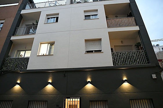 Bloque de apartamentos turísticos en Alicante.