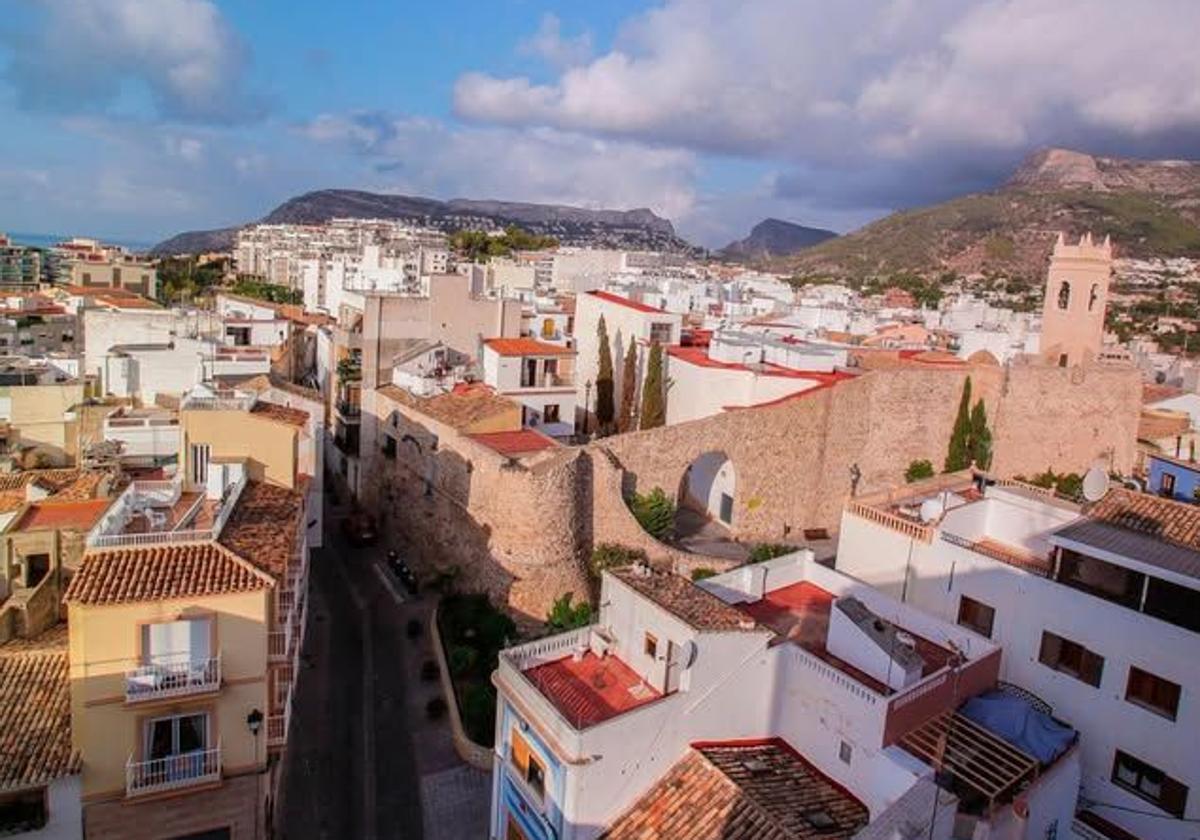 Panorámica de Calp.