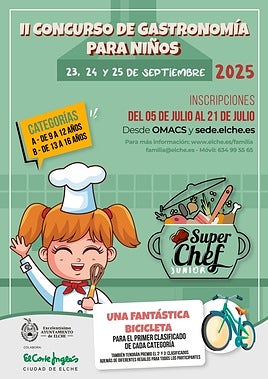 Cartel del concurso.