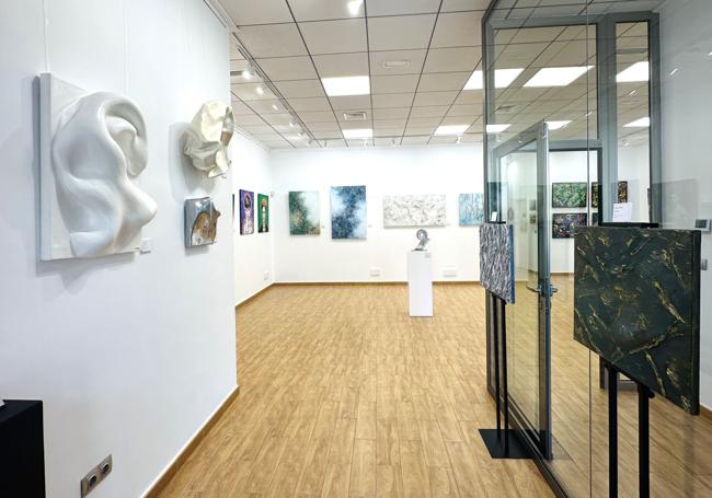 'Lenguajes cruzados' en la galería de arte de Mariam Cremades.