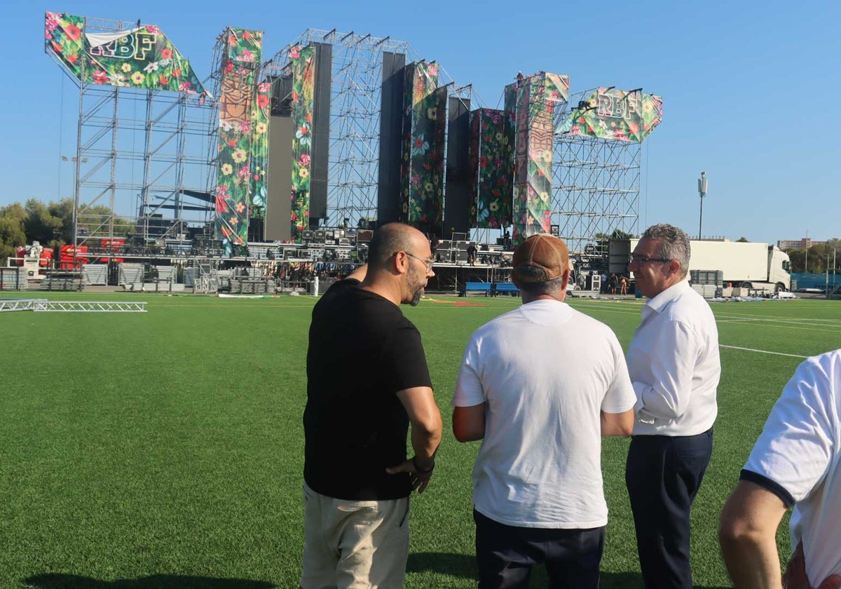 Image of Toni Pérez's visit to the RBF venue