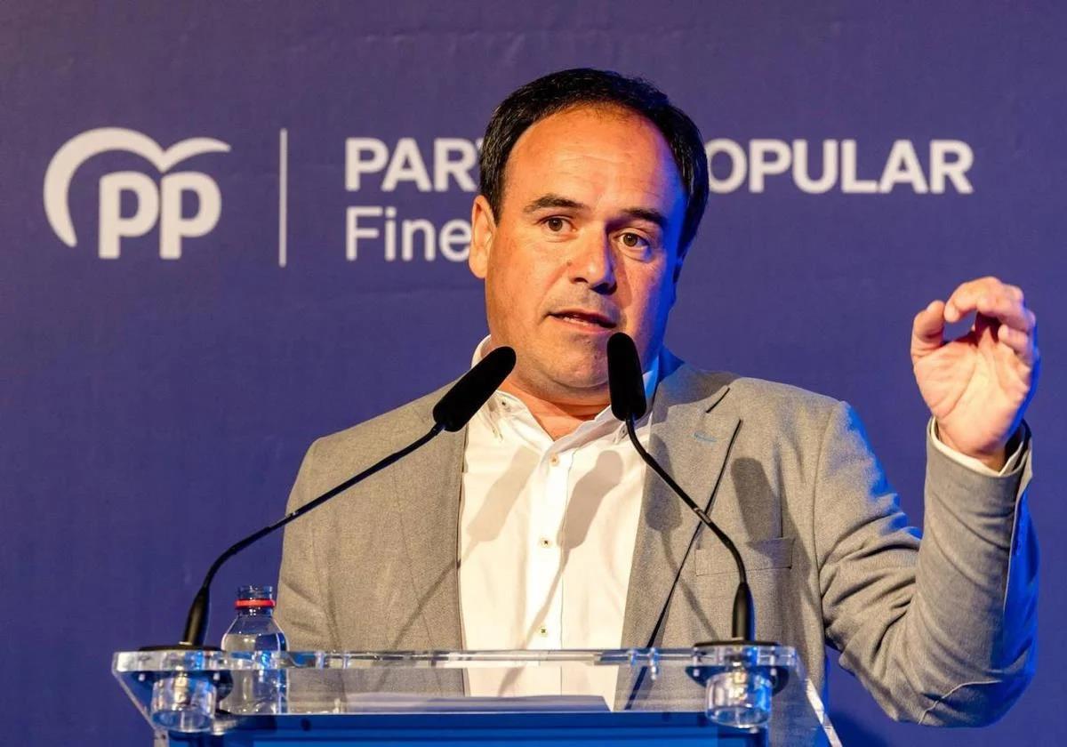 El secretario general del PPCV, Juanfran Pérez Llorca.