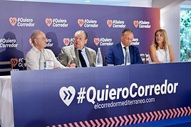 Desayuno sobre la actualización de las obras del Corredor Mediterráneo.