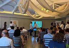 Imagen del acto realizado en el Hotel Huerto del Cura