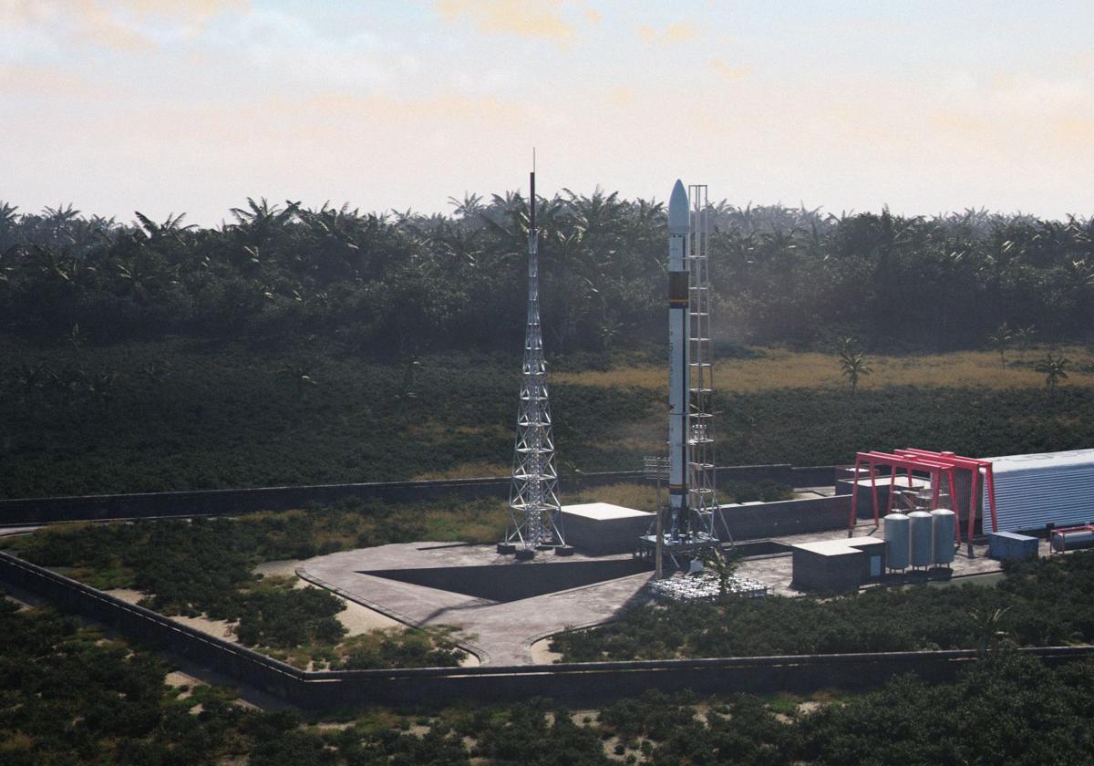 This is how the PLD Space launch complex will look.