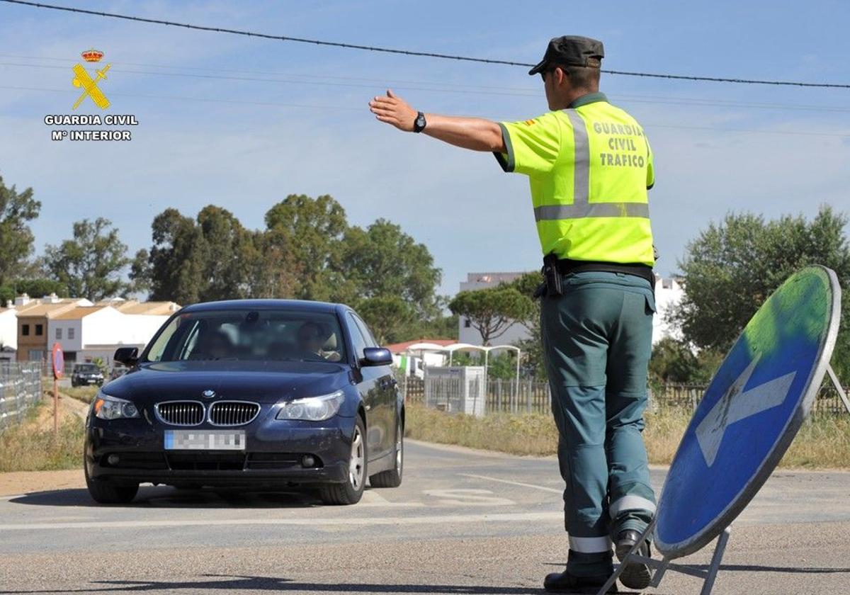 Control de tráfico.