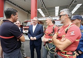 Visita al parque de Bomberos.