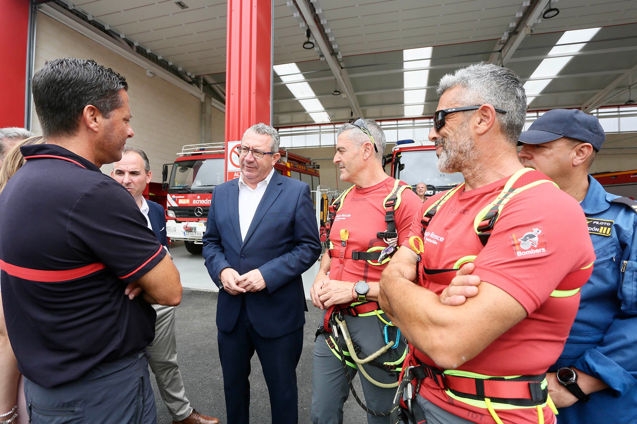 Visita al parque de Bomberos.