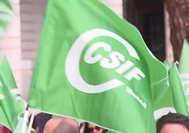 Manfestación CSIF.
