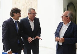 Toni Pérez en la inauguración del encuentro de Avecal.